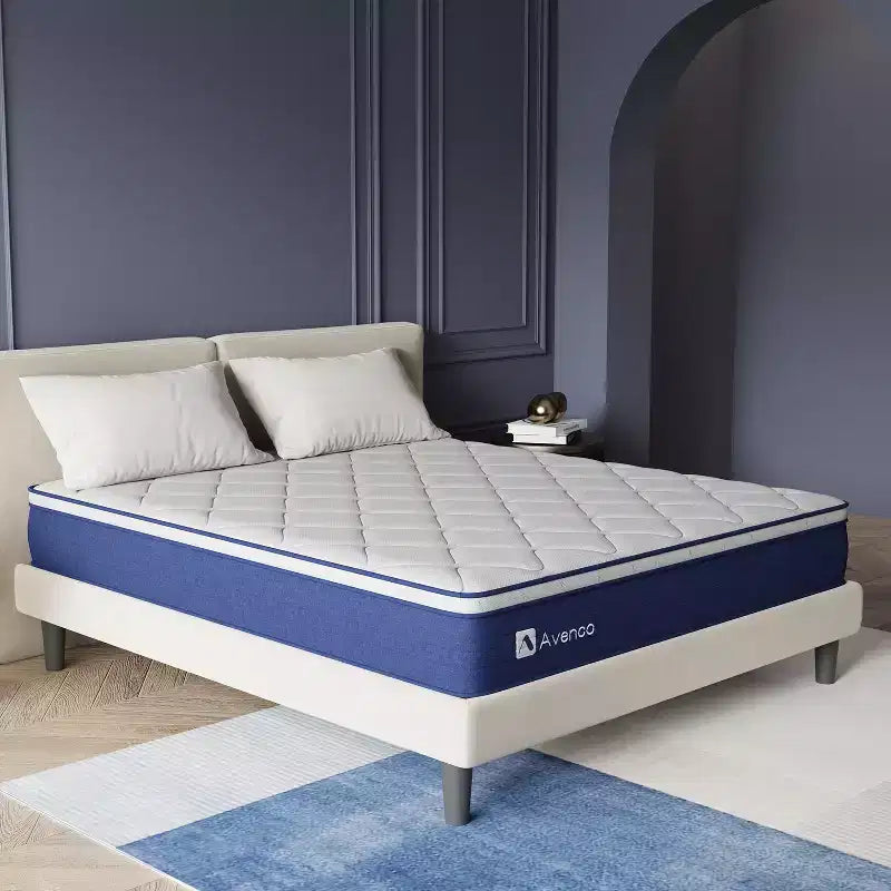 Materasso ibrido in memory foam medio rigido da 10 pollici in scatola