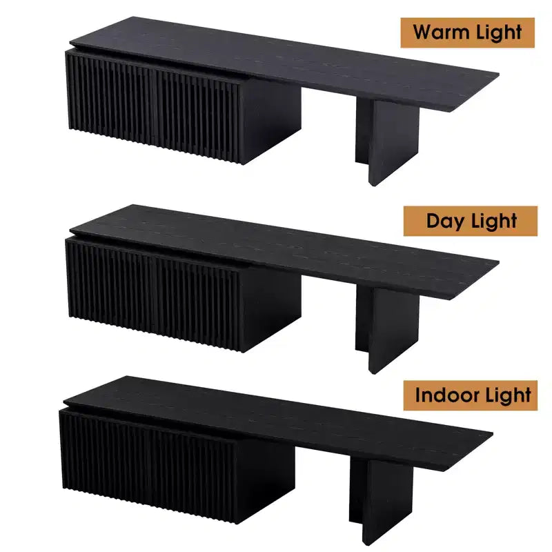 Mobile TV allungabile per TV fino a 85", stile moderno, stanza singola