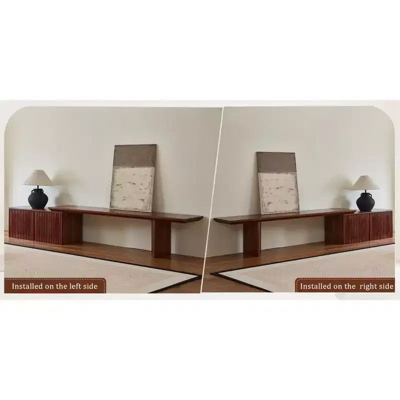 Mobile TV allungabile per TV fino a 85", stile moderno, stanza singola