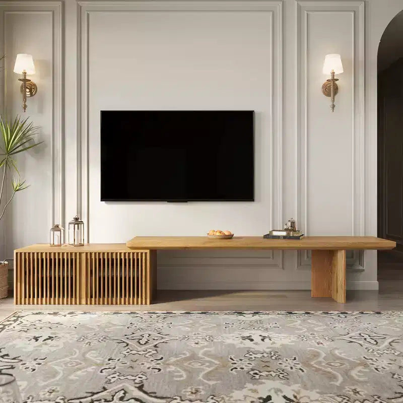 Mobile TV allungabile per TV fino a 85", stile moderno, stanza singola