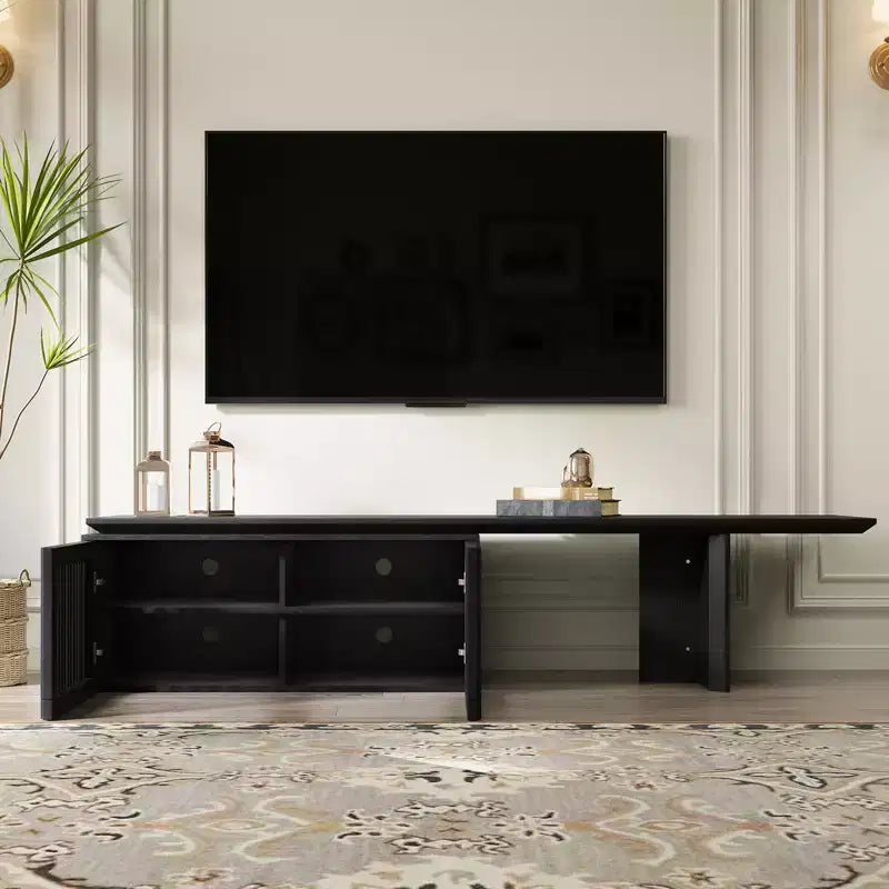 Mobile TV allungabile per TV fino a 85", stile moderno, stanza singola