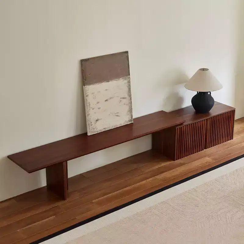 Mobile TV allungabile per TV fino a 85", stile moderno, stanza singola