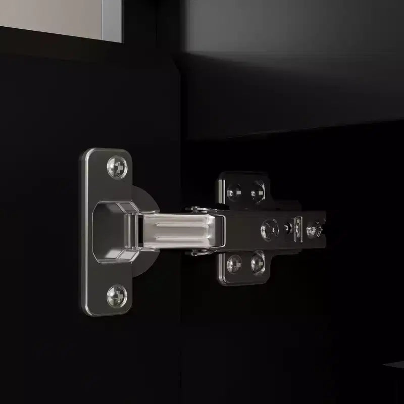 Mobile TV nero allungabile con luci LED RGB, 2 ante e 2 cassetti (adatto per TV da 55" a 80", montaggio a 1 persona)