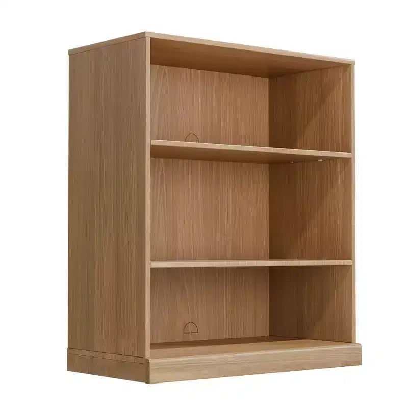 Libreria a giorno in legno naturale – 2 ripiani, unità singola