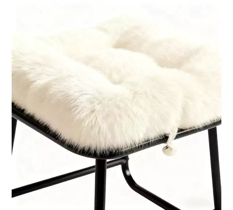 Poltrona dondolo Papasan beige con poggiapiedi, 2 posti